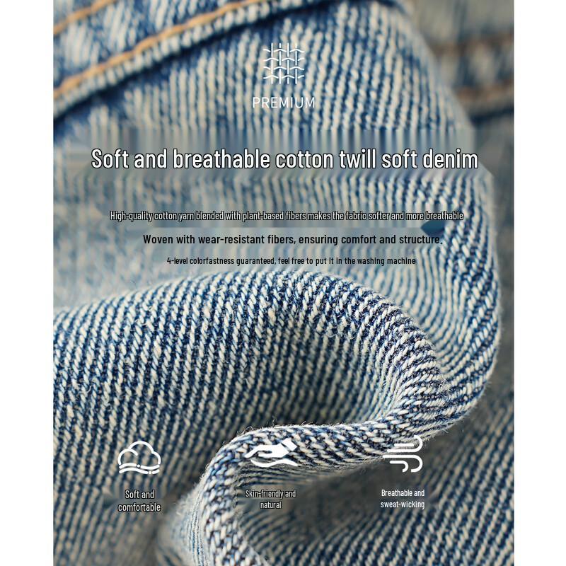 Boys' Embroidered Denim Jacket