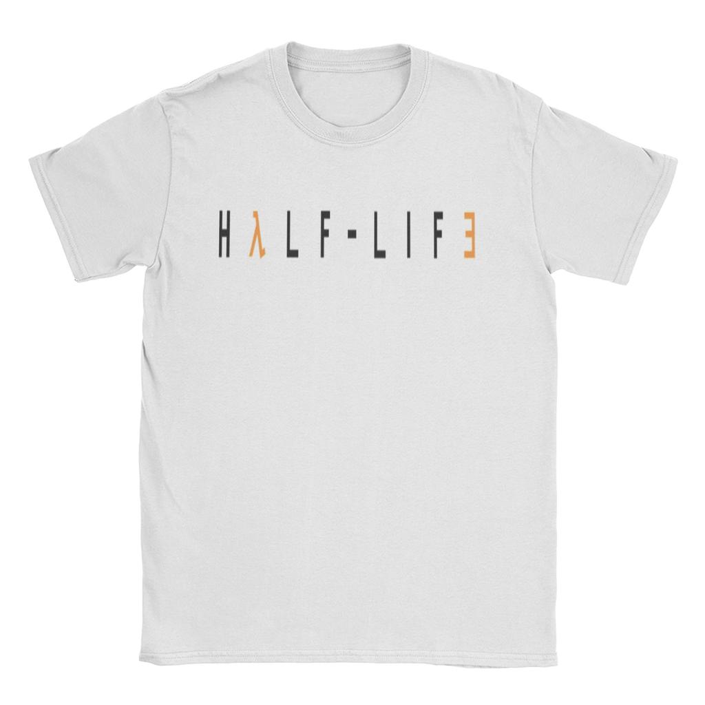 Half life 3 T-Shirts Unisex Damen 100% Baumwolle Freizeit-T-Shirts Rundhals-T-Shirts Kurzarm Kleidung Geburtstagsgeschenk