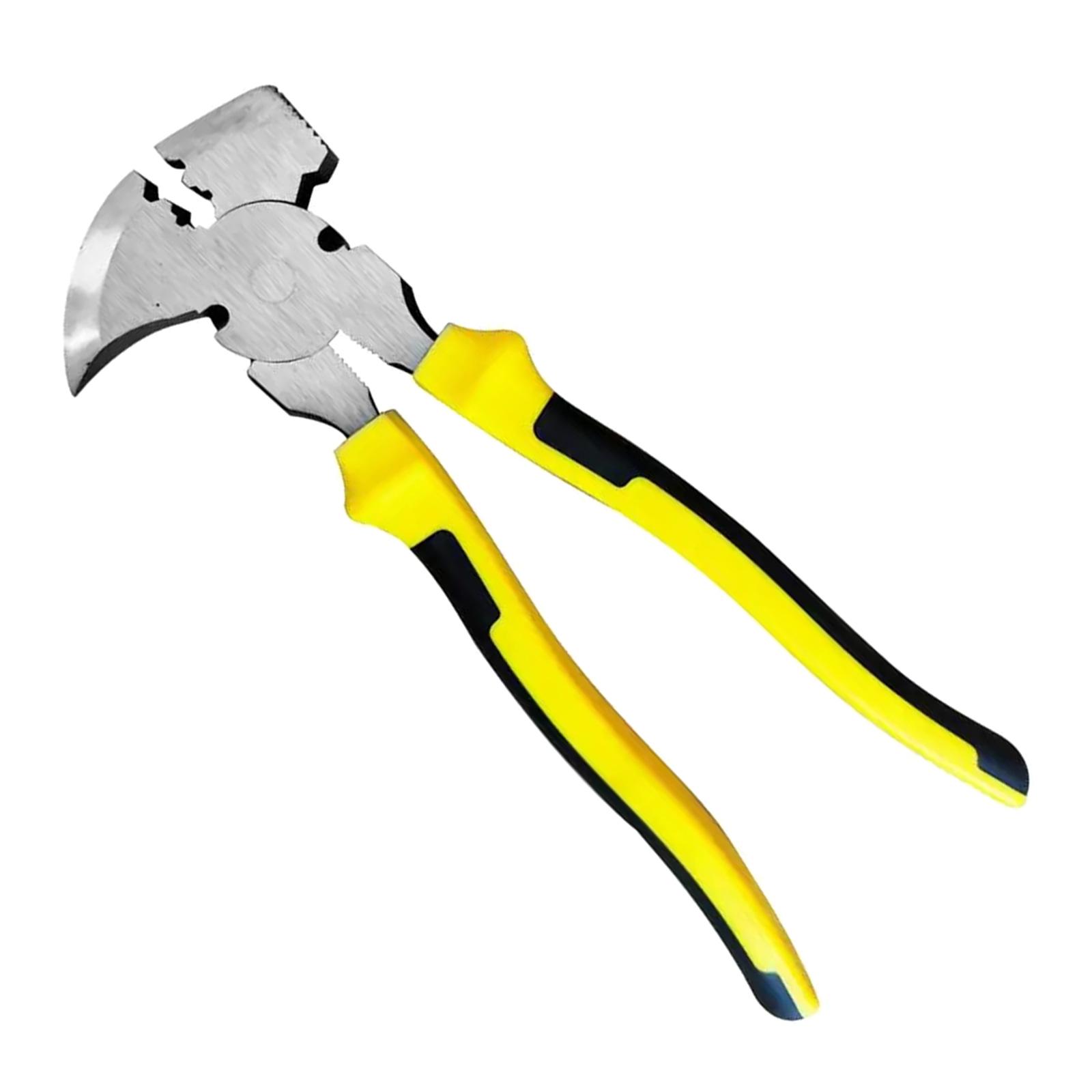 

Heavy Duty Multipurpose Fencing Pliers Suitable For Wire Cutting Bending Nail Pulling And DIY Home Improvement Farm Use