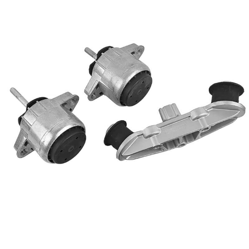 For Porsche Panamera 2010-2016 3Pcs Engine Mounts Upper Arm Bracket Kit Transmission Parts 94837505712 94837505811 97037511801
