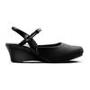 Akaishi Arch Fitter Official 115 Sling Mesh Office Sandals for Standing and Going Out [AKAISHI] (L 24.0cm-24.5cm Black) Work, Commuting,