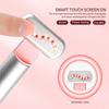 Rotatable EMS Beauty Massager: Hot Compress, Nine Colors for Eye, Face & Neck