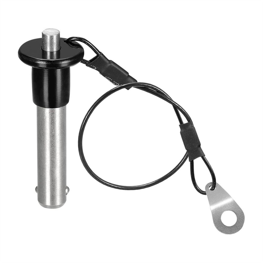 Stainless Steel Push-Button Locking Multi Size with 25cm Wire High Quality Ball Locking Pins