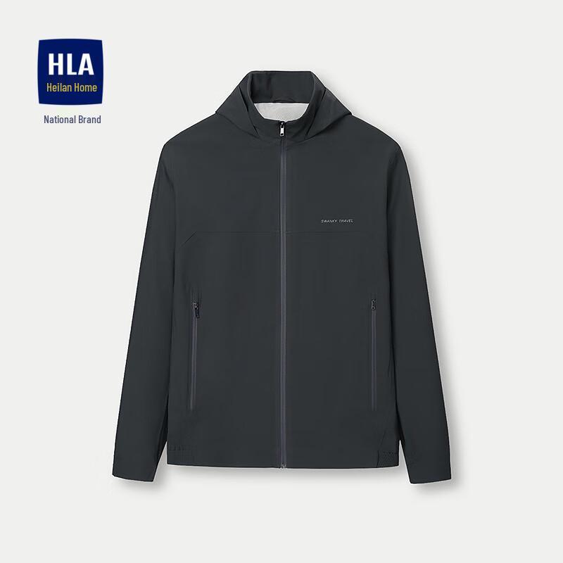 

HLA Men s Taped Seam Windproof Jacket 185/100A (54)