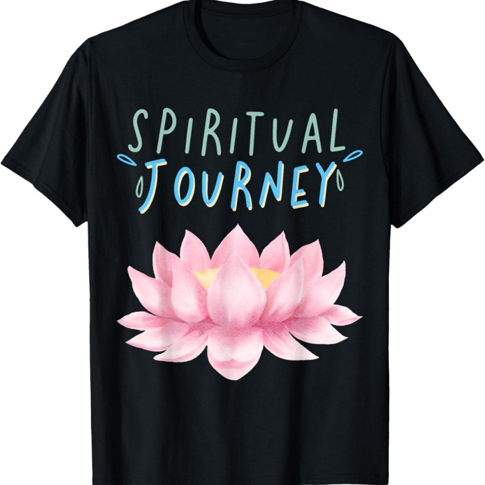 Lotus Flower Spiritual Journey Self Improvement Meditation T-Shirt XXXXXL разноцветный