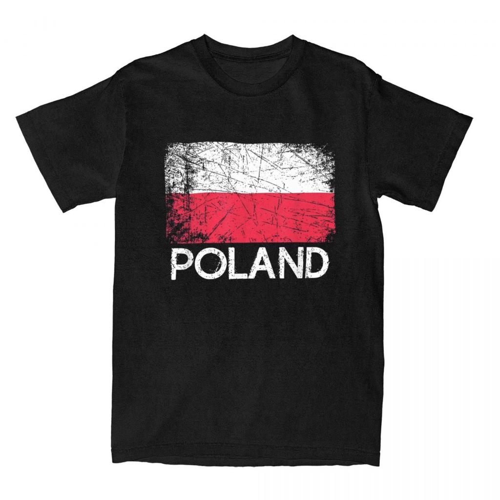Unisexs Polish Vintage Distressed Poland Eagle Patriotic Gift T Shirt Cotton Clothes Novelty Poland Pride Tees Summer TShirt