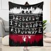 Stranger Things Mashup Suitable Blanket for Offices, Travel, Living Rooms Also a Good Gift for Friends and Family Suitable for All Seasons.