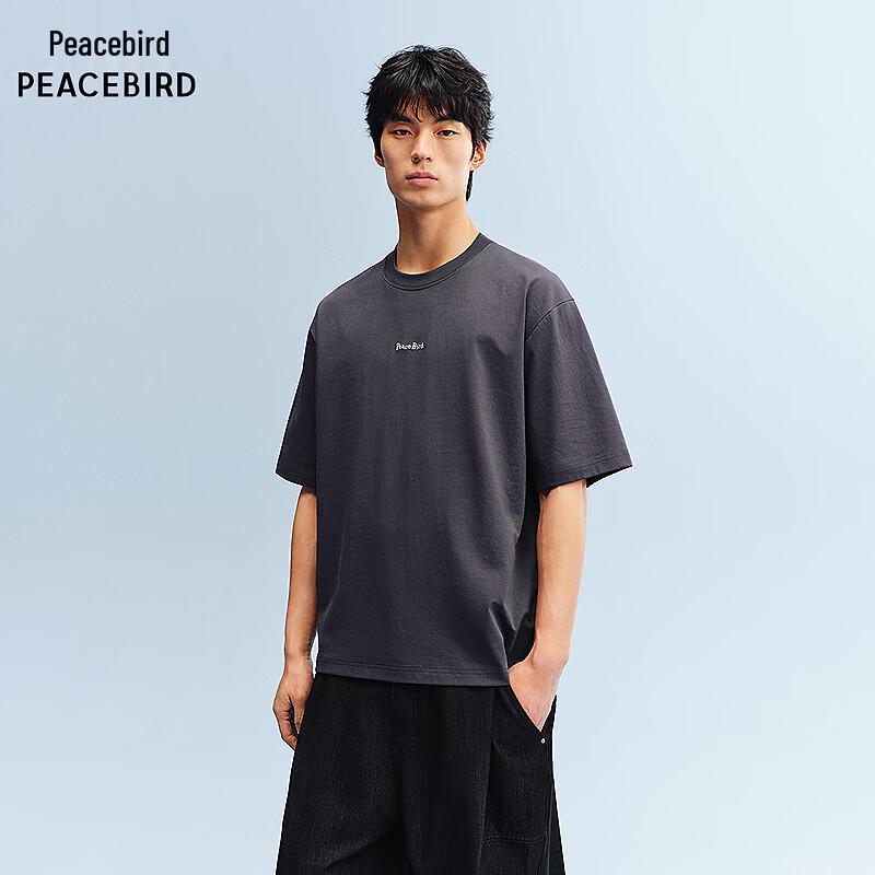 

Peacebird Men s Deconstructed Crew Neck Short Sleeve T-Shirt XL