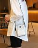 Leather Women's Mobile Phe Bag Single Shoulder Messenger Purse Fashi All-match Oil Wax Cowhide Casual Crossbody Small Bag