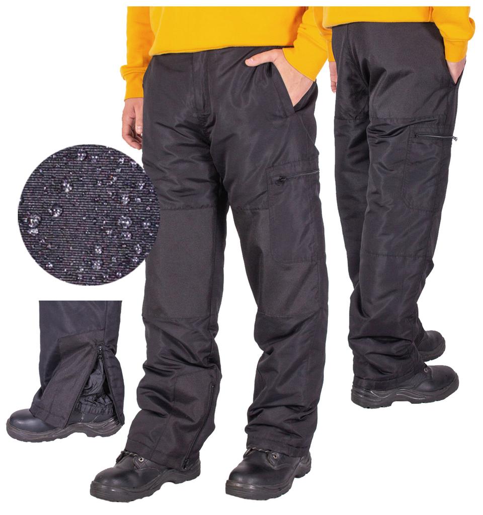 Spodnie Męskie Narciarskie Snowboardowe Zimowe Membrana Firi Czarne L