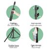 Lilang 2.1M Phone Tripod Stand with 10-inch Ring Light Kit