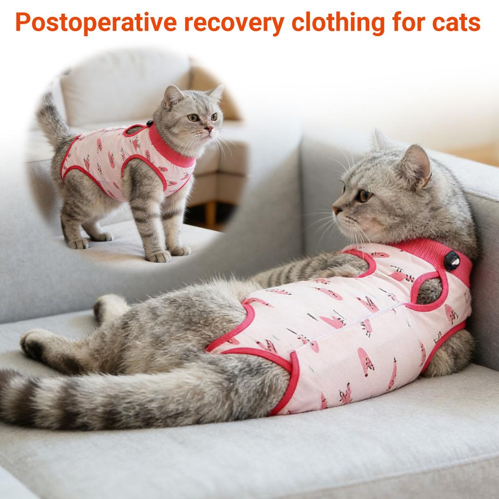 Post-operative Recovery Clothing For Cats
