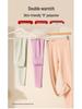 10A Anti-bacterial Anti-mite High Waist Wool Pants - Women's and Men's Autumn Winter Warm Base Layer