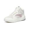 Anta Flame Comfortable Casual High-Top Sneakers Women Sneakers White Purple 122238090R-2