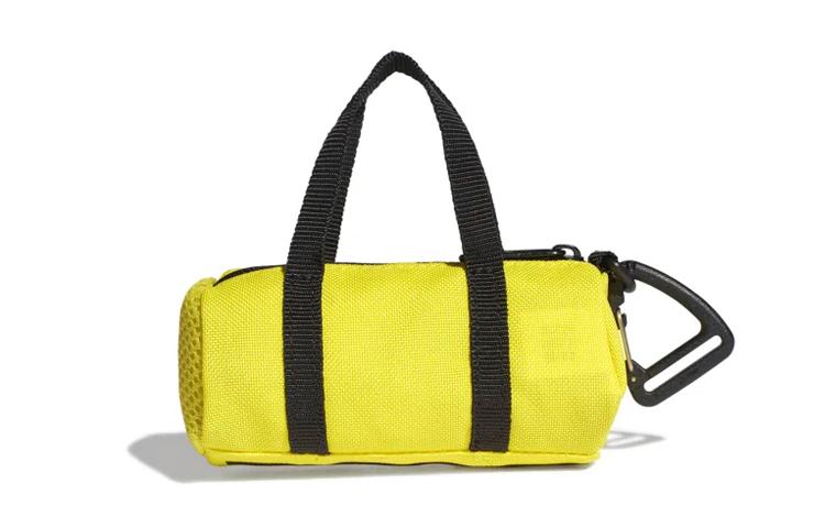 adidas Reißverschluss Polyester Schlüsseltasche Münzbörse Mini Unisex Neongelb FQ5260