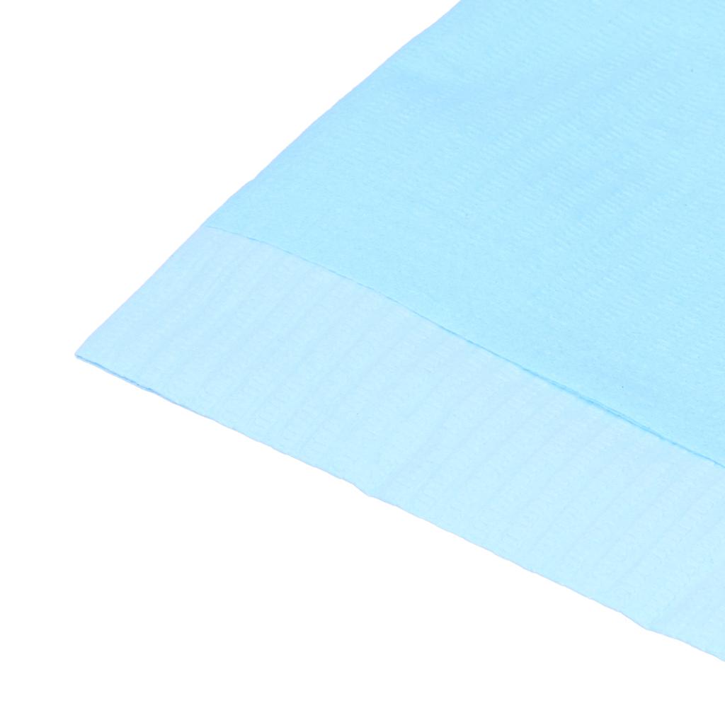 125pcs/bag Disposable Tattoo Tablecloth Waterproof DIY Tablecloth for Tattoo Salon Dental ClinicBlue