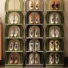 Rutschfester mehrschichtiger Schuhständer DIY vertikaler Schuhaufbewahrungs-Organizer Heimorganisation