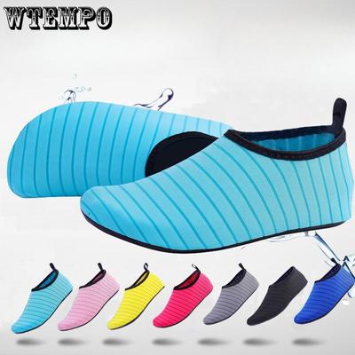 Strandschuhe Männer und Frauen Schwimmende Tauchschuhe Schwimmen Anti-Schnitt-Strandsocken für Kinder Rutschfeste, schnell trocknende Laufbandschuhe mit weichem Boden