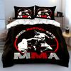 MMA Trainingsausrüstung Set Mehrere Größen Kinder- Und Erwachsenen Schlafzimmer Exquisites 3-teiliges Bettwäsche-Set, Geschenk