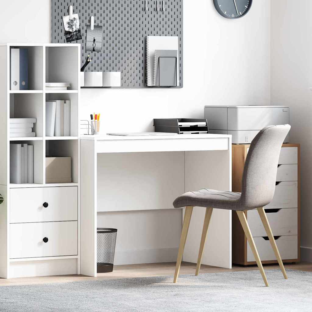 vidaXL Schreibtisch Weiß 90 x 50 x 76 cm weiß