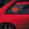 Anime Uchiha Itachi Decal, Sharingan Pattern Waterproof Sticker, Creative Fashion Accessories for Car Truck Auto Styling