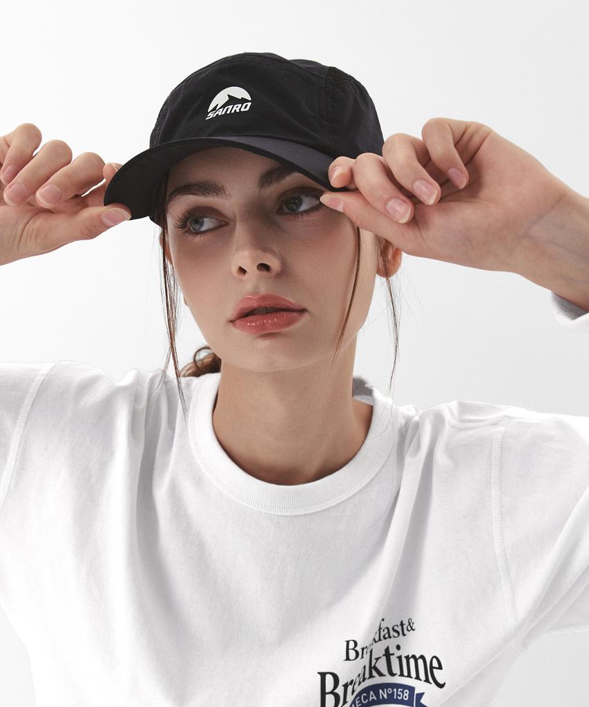 Sanlo [Unisex] Sunshade Nylon Ball Cap - Black