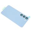 Replacement Back Glass Phone Rear Glass Housing with Pre Installed Camera Lens Tape for Galaxy S23 Blue