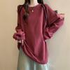 Women's Double-Sided Velvet Base Layer Shirt - Slim-Fit, Warm, Mid-Length for Autumn and Winter