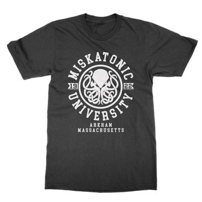 Miskotonic University T-Shirt lustiges Nerd-Shirt Cthulhu Lovecraft Geschenk