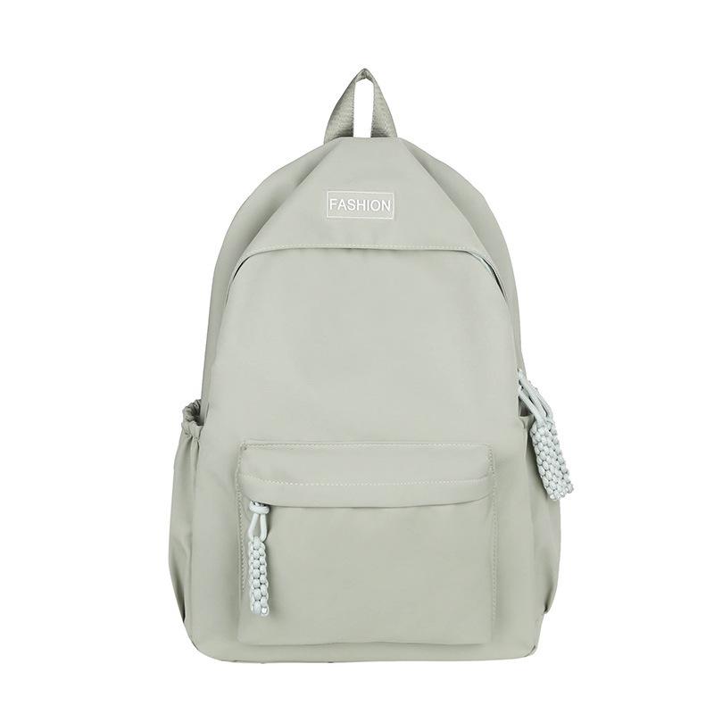 Backpack Female Junior High School High School Student School Bag Ins Japanese Simple Versatile Large Capacity Travel Backpack Male