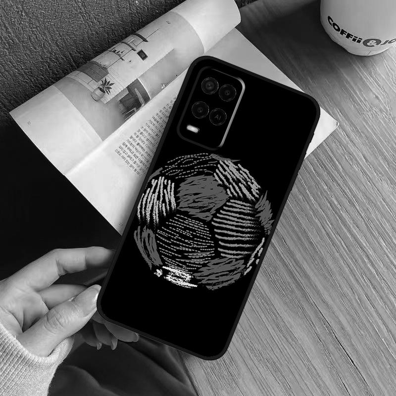 Football Soccer Ball Case For OPPO A17 A16 A15 A78 A98 A54 A74 A94 A76 A96 A77 A52 A72 A5 A9 A53 A54s A57s Cover