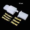 Secure Wiring Connection 2 8mm Male and Female Car Connector Set 10 Packs