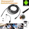 6 LEDs 5.5MM USB Endoscope Camera IP67 Waterproof Snake Inspection Borescope Video Tube Pipe