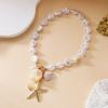 Boho Exaggerated Big Scallop Conch Shell Pendant Necklace for Women Summer Beach Pearl Starfish Chain Choker Ocean Neck Jewelry