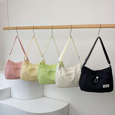 Nouveau sac à bandoulière pour femme printemps-été 2025 grande capacité classe travailleur messager étudiant loisirs polyvalent toile collège