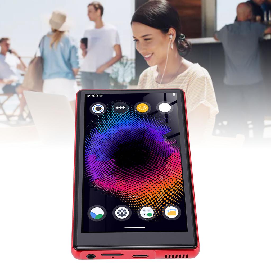 128GB MP3 Player   WiFi MP4 MP5 Player with 5.0 Inch   MTK MT6762 Chip HiFi Lossless Sound for Kids Adults