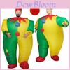Vibrant Adult Inflatable Clown Cosplay Costume For Memorable Halloween Parties