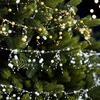 Artificial Fishing Line Pearls Chain Glitter Branch String Garland  Home New Year Decor