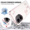 KADEM For Honor 400 5G (Global) Case Flower Rhinestone Decor TPU Phone Cover
