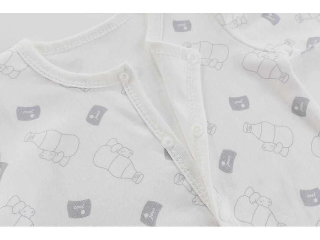 Pure Cotton Baby Jumpsuit: Newborn Romper for Spring, Autumn & Summer