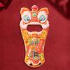 Chinese Style Lion Bottle Opener Refrigerator Magnet God of Wealth Cartoon Lion Fridge Magnet