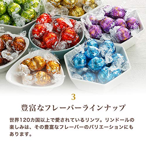 Lindt Lindor Mini Tasting Set Pick & Mix 10 Pieces with Tote and Shopping Bags Mother's Day Gift S