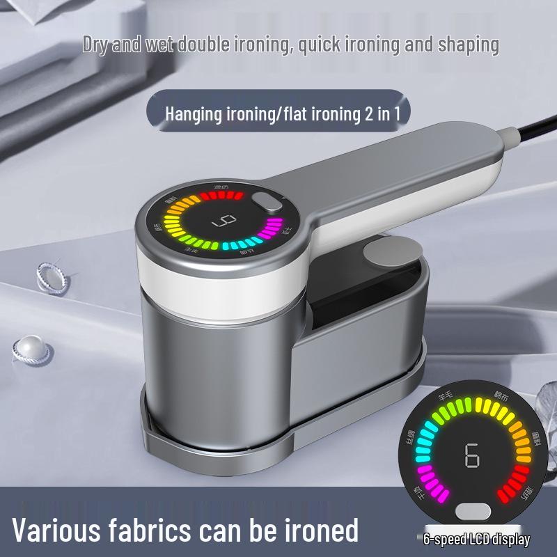 Tragbarer Handdampfer für Kleidung - Mini Rotierendes Faltbügeleisen für den Heimgebrauch