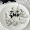 Glitter Earphone-shaped Cute Star Guitar Microphone Pendant Phone Chain Lanyard Girly Backpack Charms Bag Hanging Gifts Bag Charm