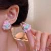 925 Silver Floral Earrings for Women - Elegant Spring/Summer Design, Trendy and Cute Studs for 2026