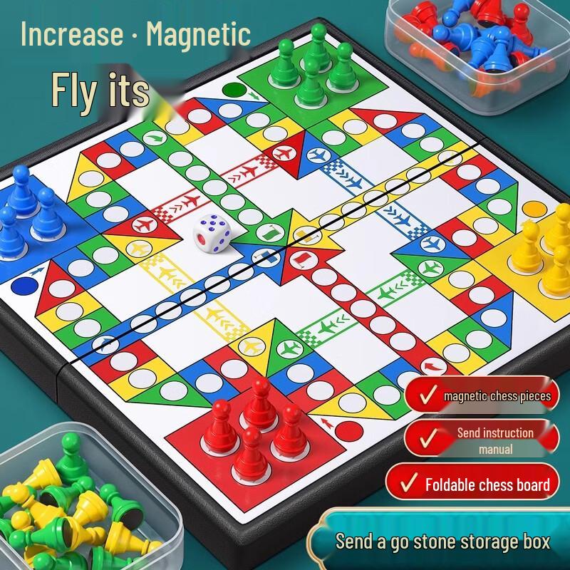Wen Niu Magnetic Flying Chess Board Game