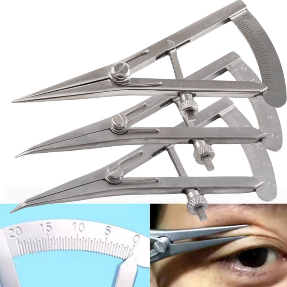 Stainless Steel Ophthalmic Caliper Screw Adjustment Castroviejo Caliper Ophthalmic Surgery