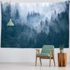 Foggy Forest Tapestry Home Decoration Wall Hanging Hippie Mandala Bedspread Bohemian Art Home Decor