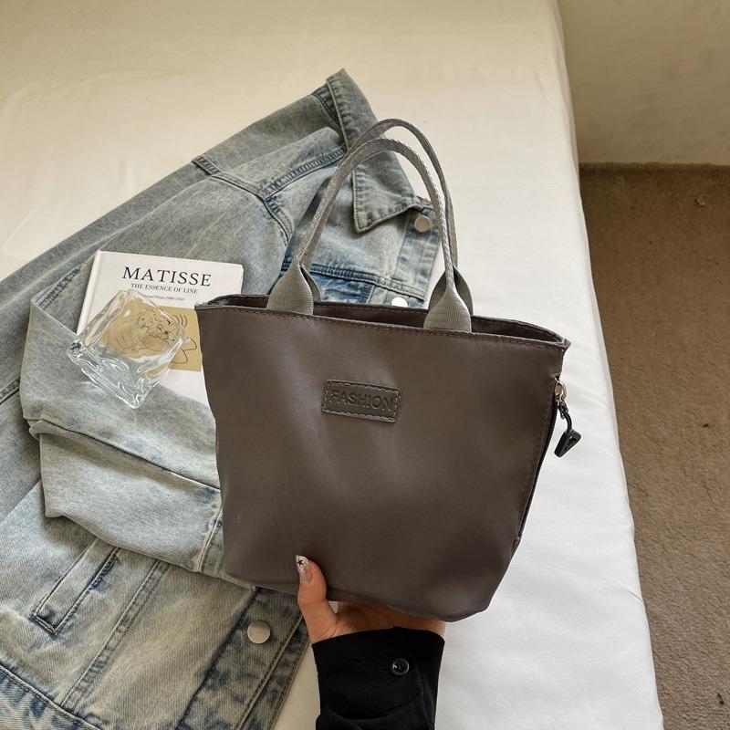 

Summer simple casual hand bag new mobile phone small square bag versatile shopping handbag lightweight cloth bag темно-серого