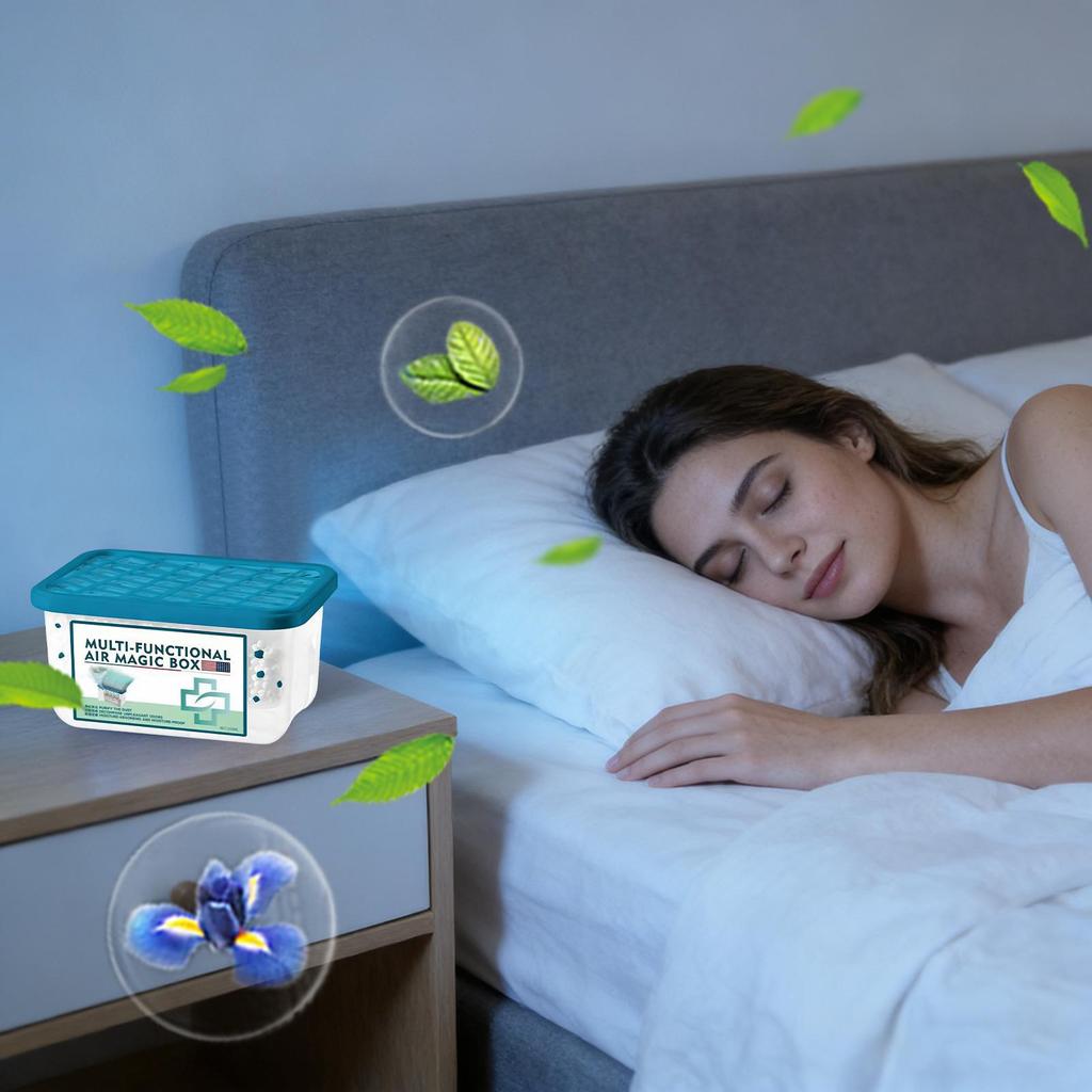 350ml Air Freshener Box Air Purifier Indoor air purification and dust removal magic box for Odor Control Dust Removal Box